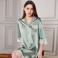 chemise de nuit femme longue soie