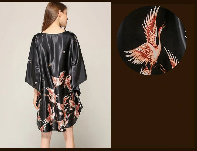 chemise de nuit et robe de chambre femme