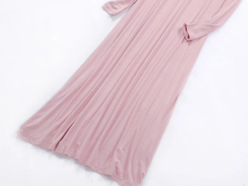 chemise de nuit femme manche longue coton