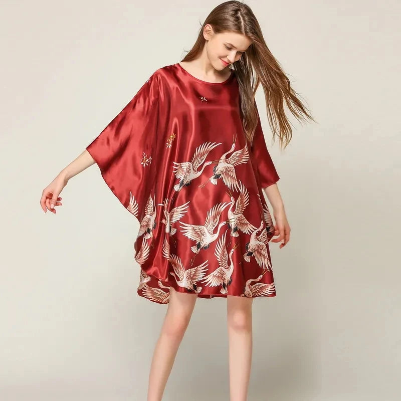 chemise de nuit et robe de chambre femme