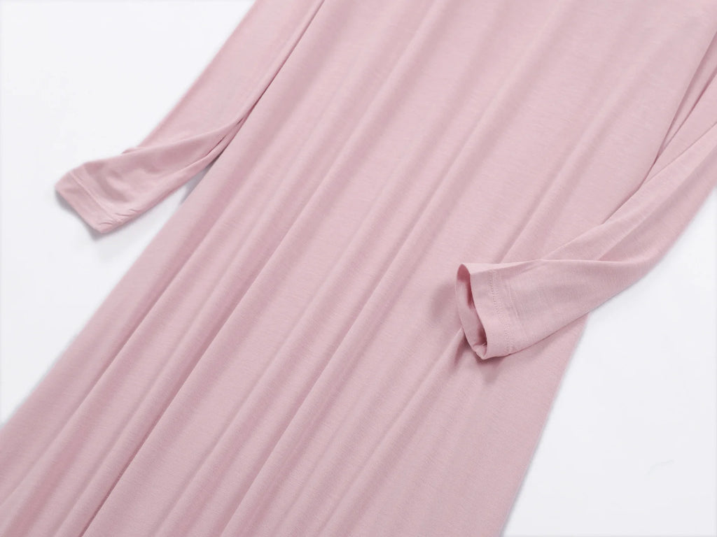 chemise de nuit femme manche longue coton