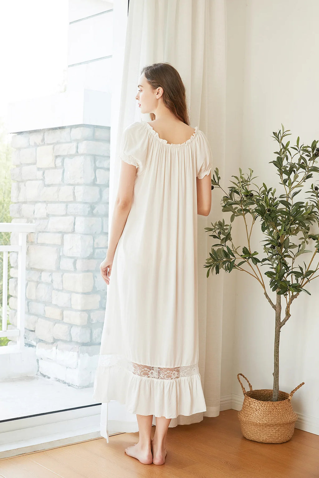 chemise de nuit jersey femme