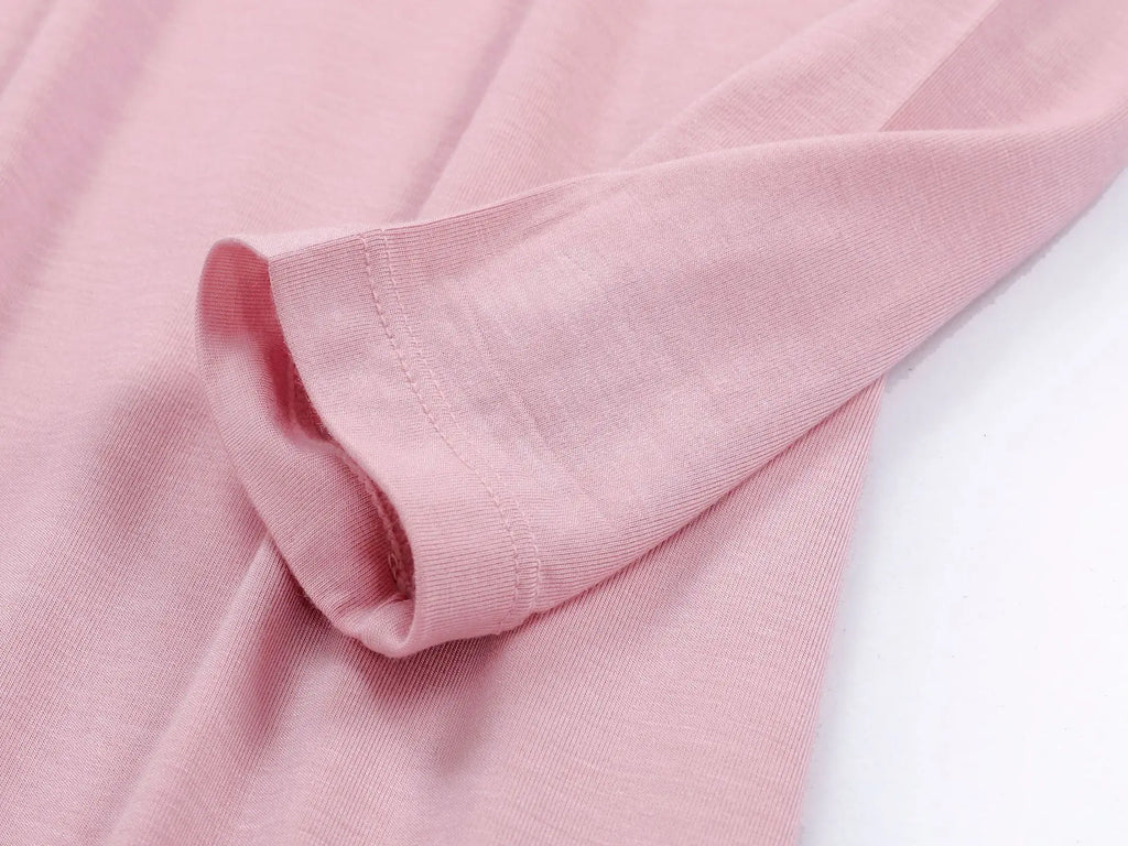 chemise de nuit femme manche longue coton