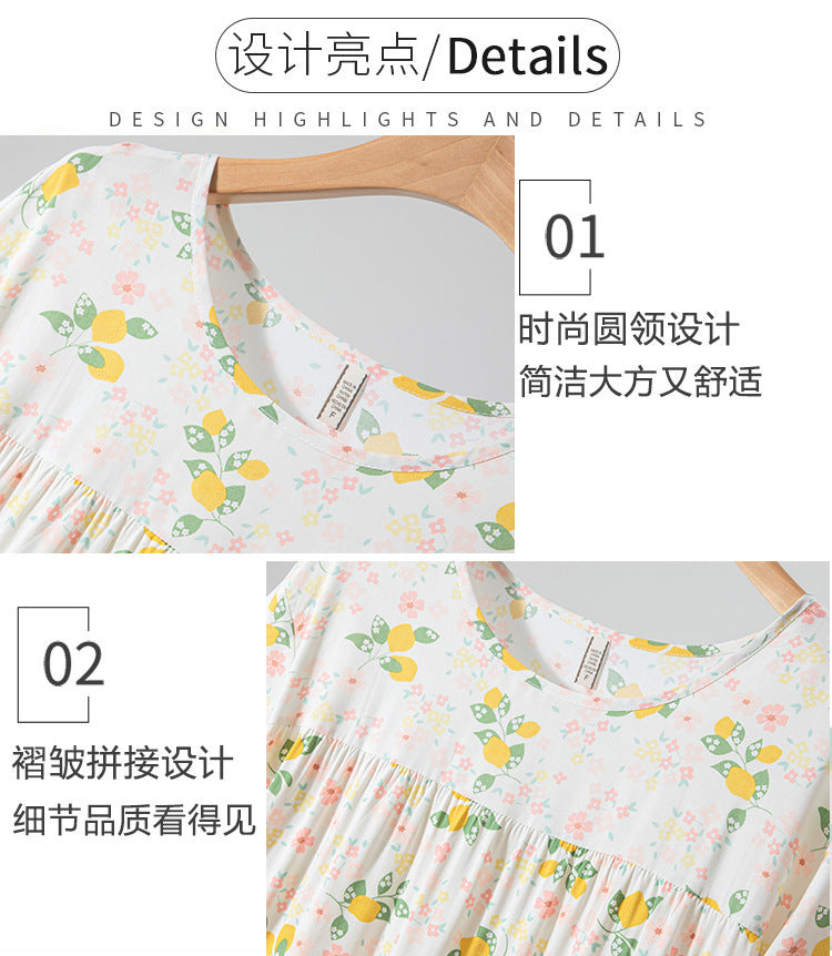 chemise de nuit ample femme