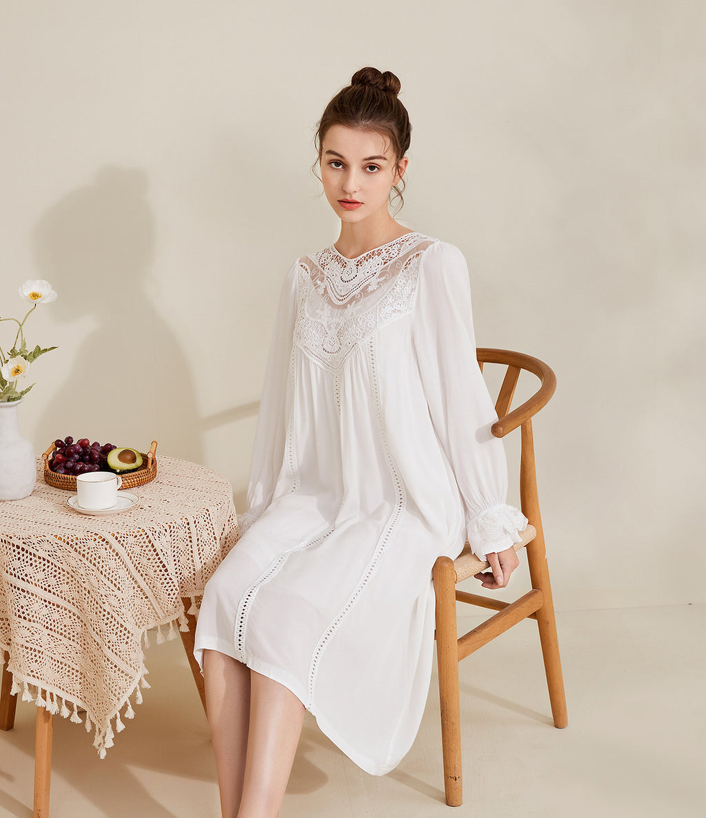 chemise de nuit femme ancienne