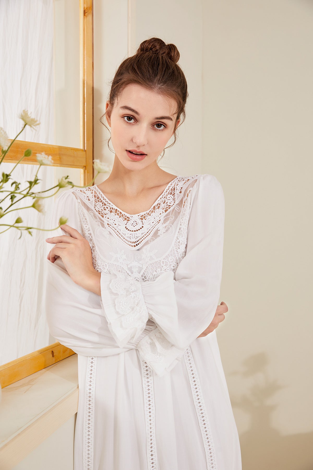 chemise de nuit femme ancienne