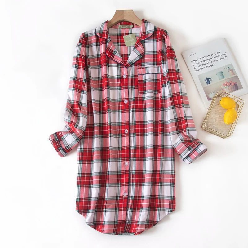 chemise de nuit liquette femme coton