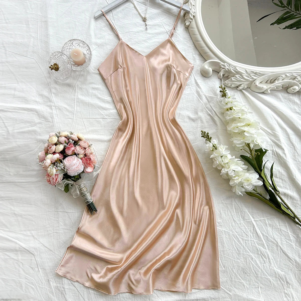 chemise de nuit longue femme