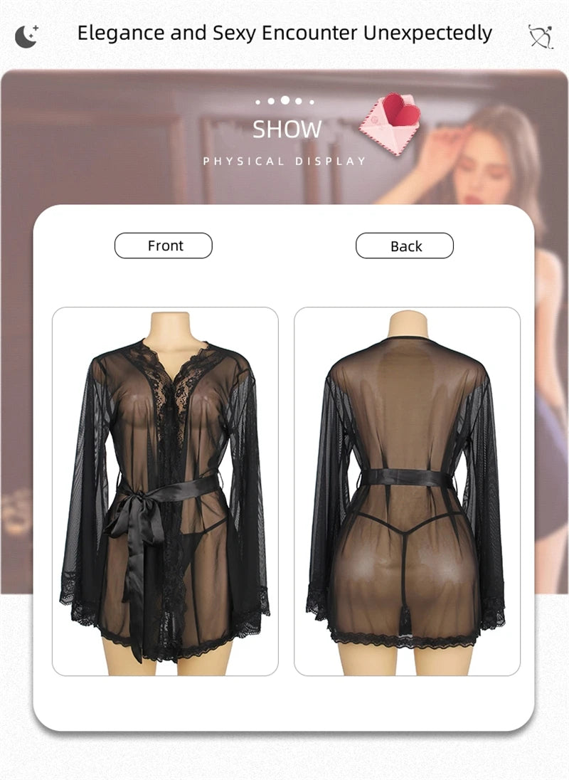 chemise de nuit femme string