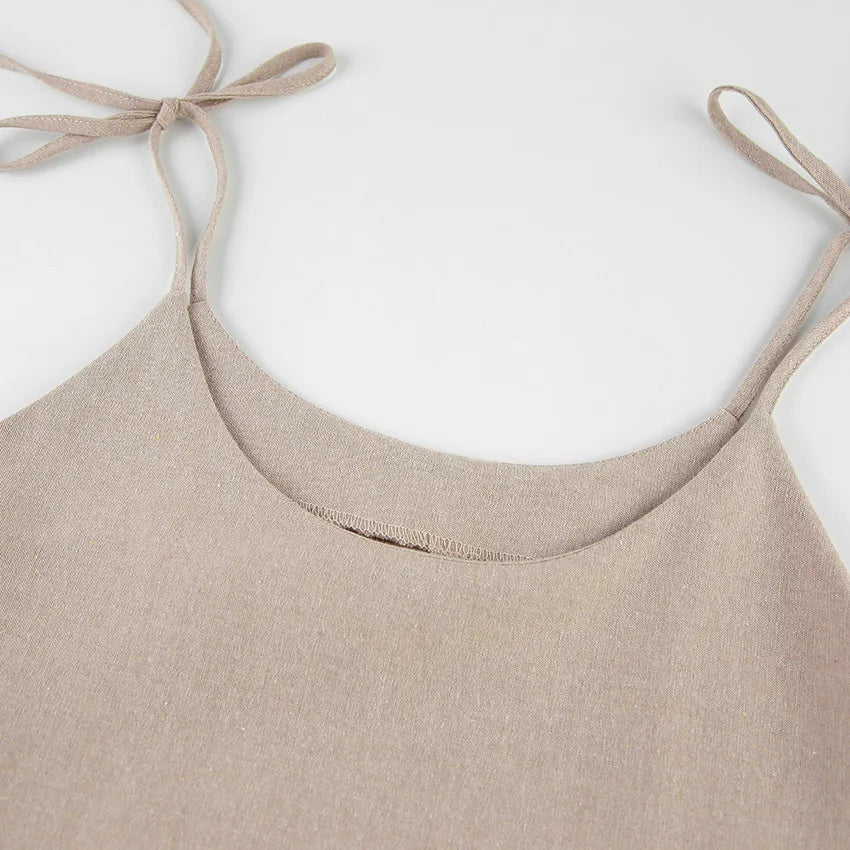 chemise de nuit en lin femme