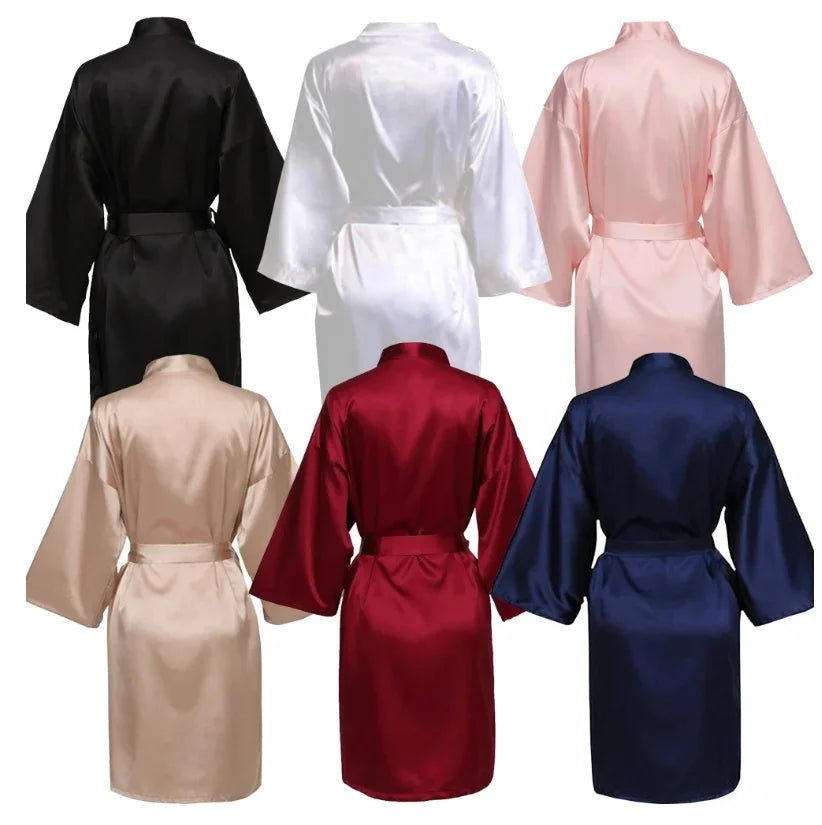 chemise de nuit femme satin manche longue
