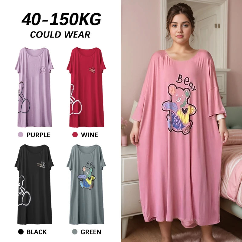 chemise de nuit femme longue grande taille