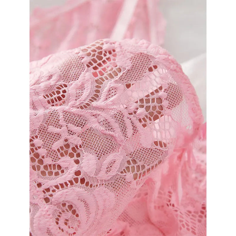 string dentelle sous vetement chemise de nuit femme