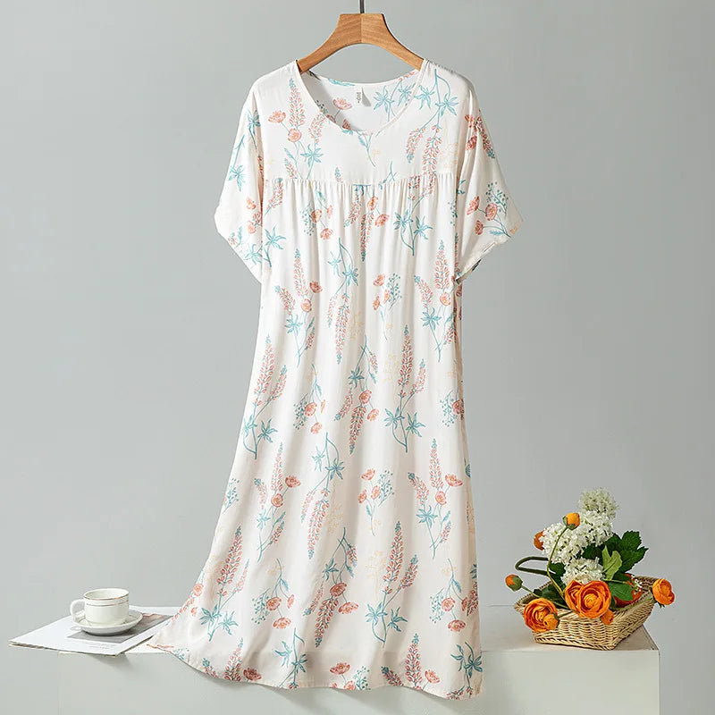 chemise de nuit ample femme
