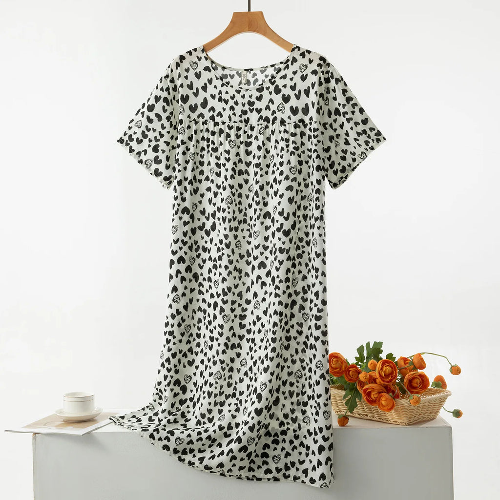 chemise de nuit ample femme