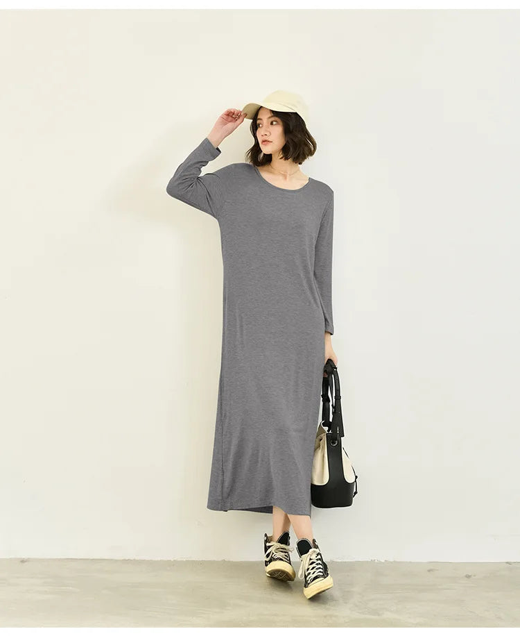 chemise de nuit femme longue coton