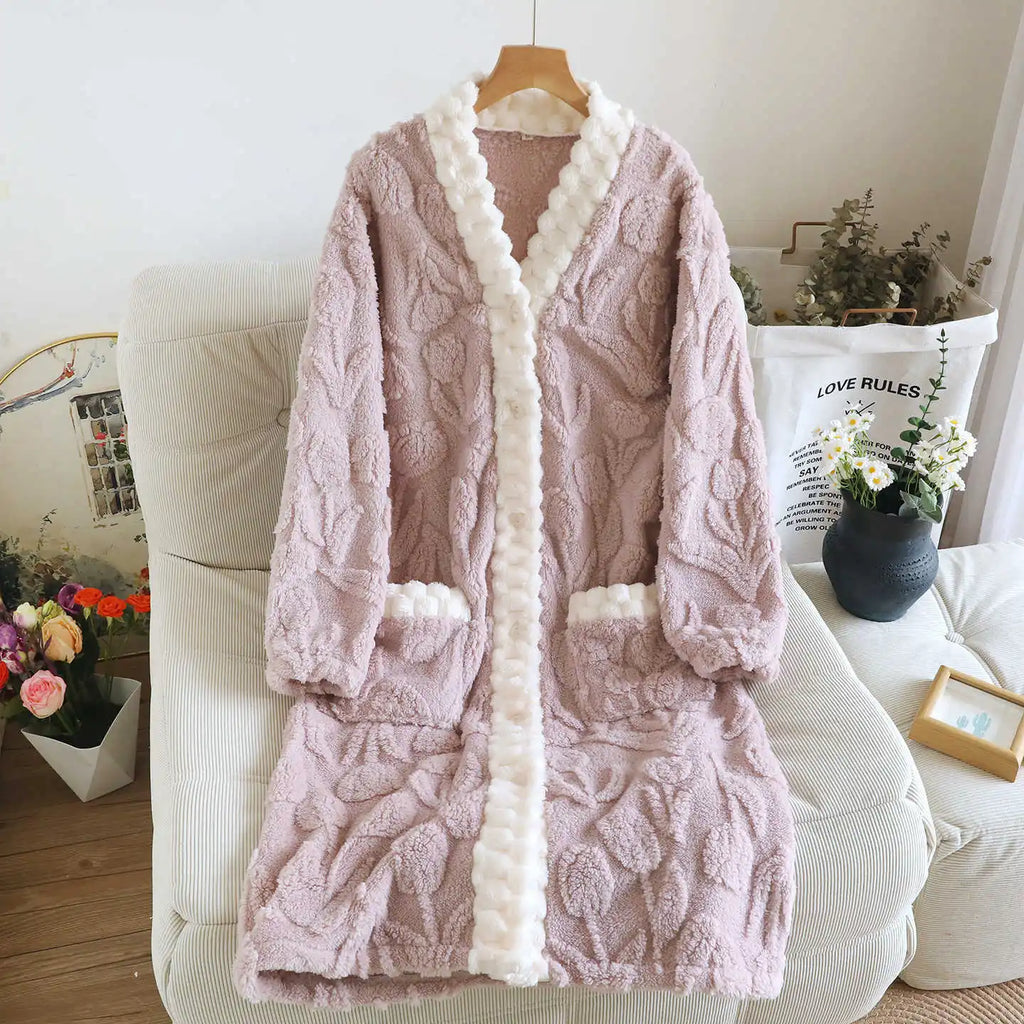 chemise de nuit femme molleton