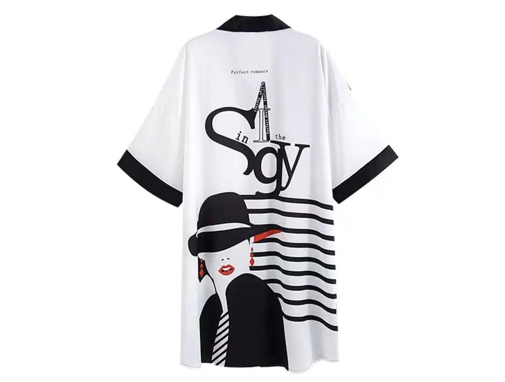 chemise de nuit oversize femme