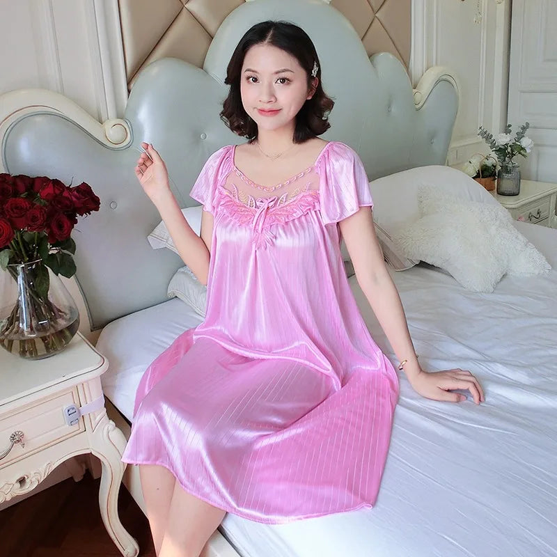 chemise de nuit senior femme