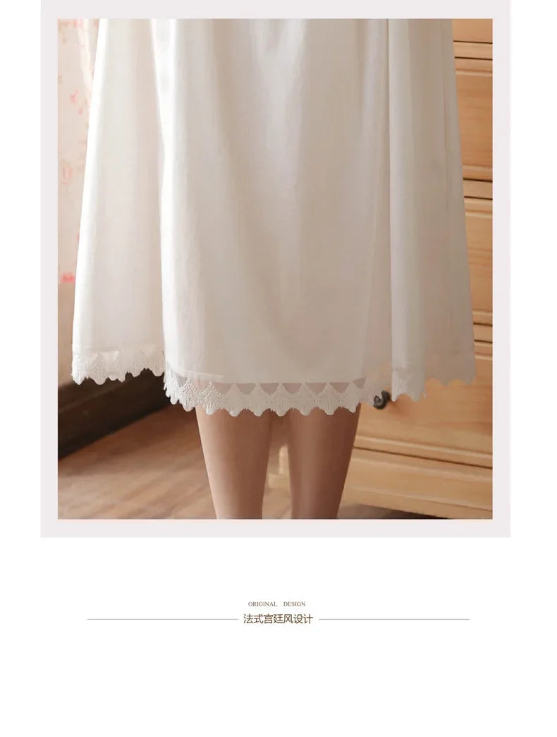 chemise de nuit femme sénior