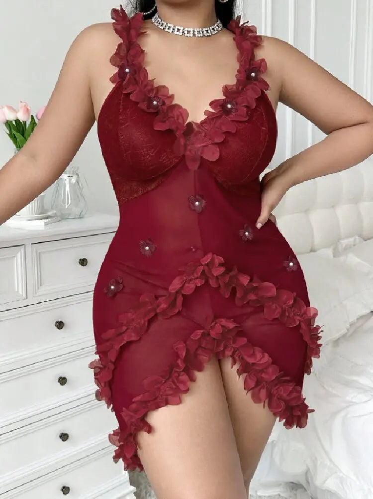 chemise de nuit pour femme ronde