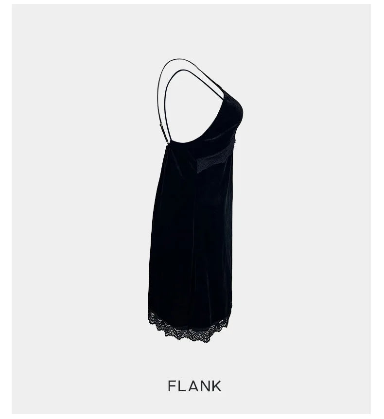 chemise de nuit femme velours