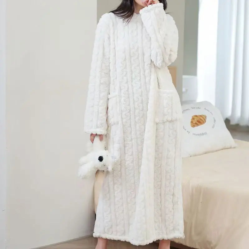 chemise de nuit epaisse femme
