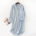 chemise de nuit femme longue en coton