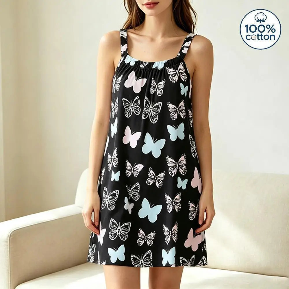 chemise de nuit femme sans manche