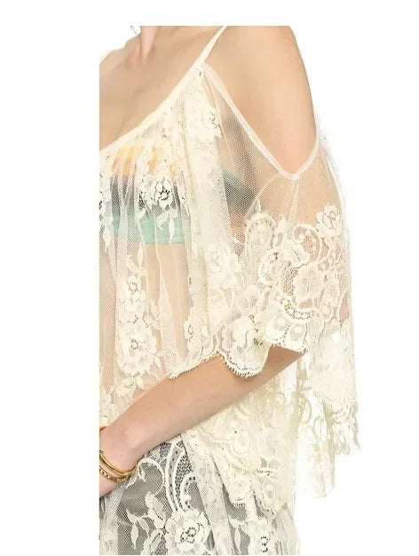 chemise de nuit femme dentelle noir