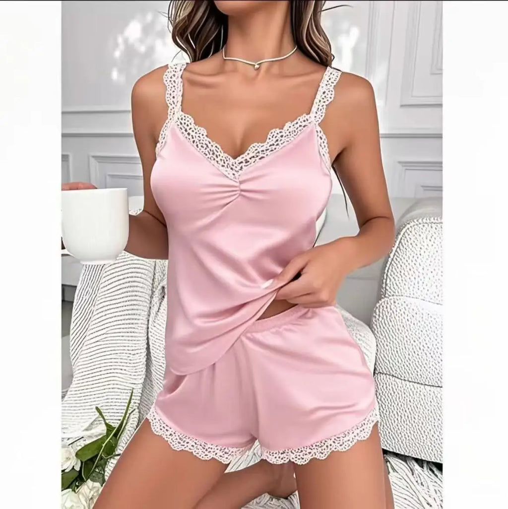 chemise de nuit femme noir