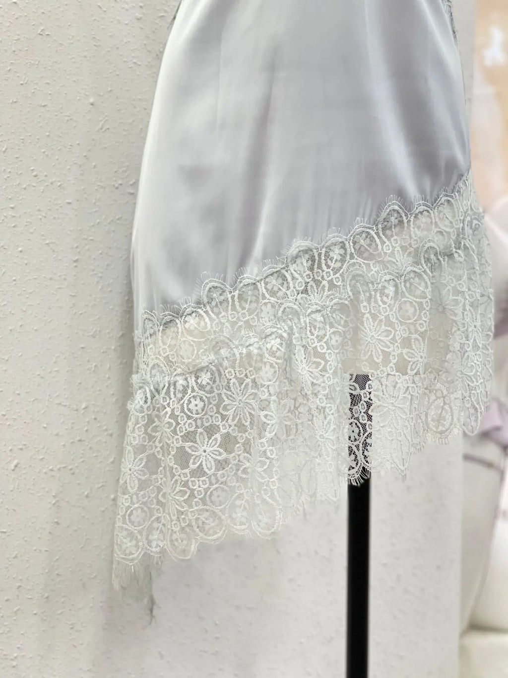 chemise de nuit femme broderie anglaise