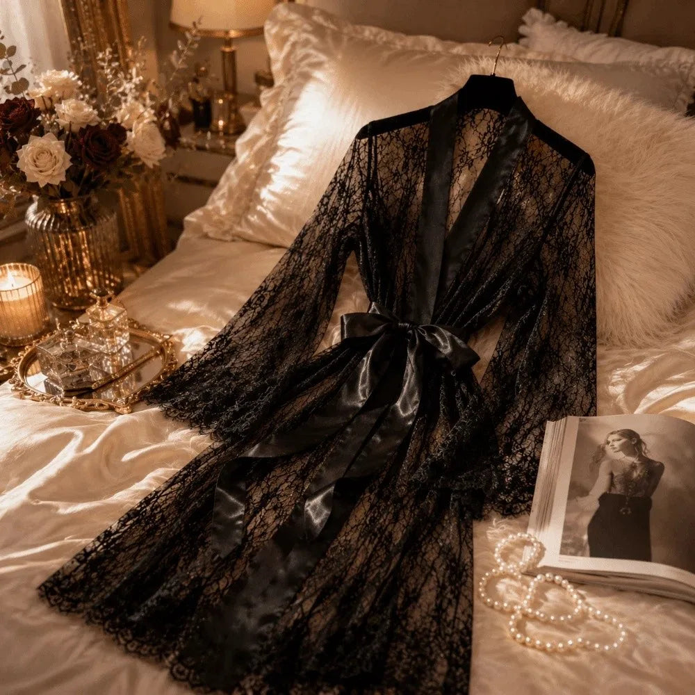 chemise de nuit rouge femme