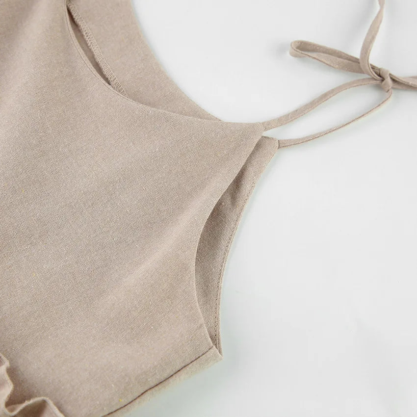 chemise de nuit en lin femme