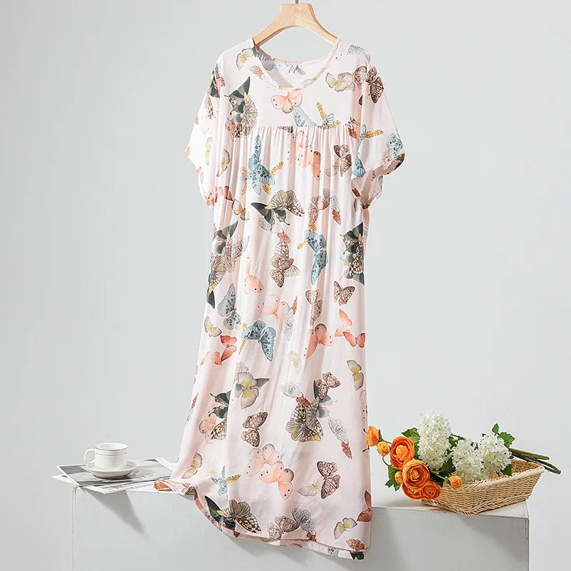 chemise de nuit ample femme