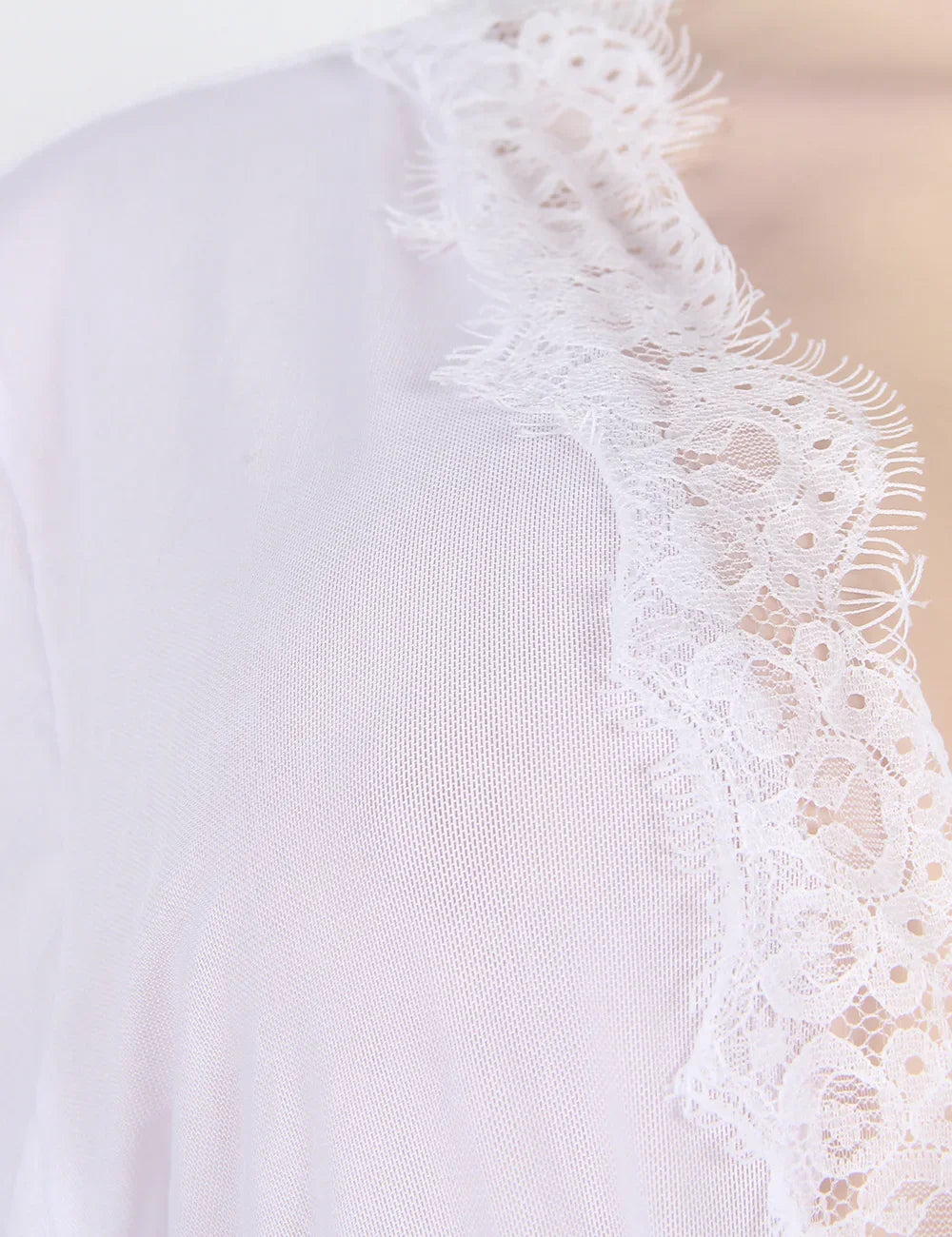 chemise de nuit femme ouverture devant