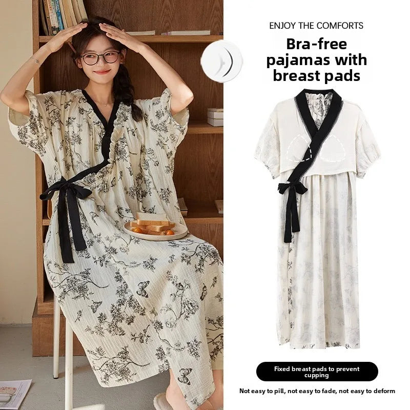 robe chemise de nuit femme