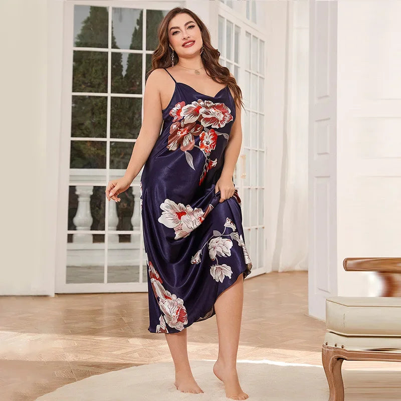 chemise de nuit grande taille femme