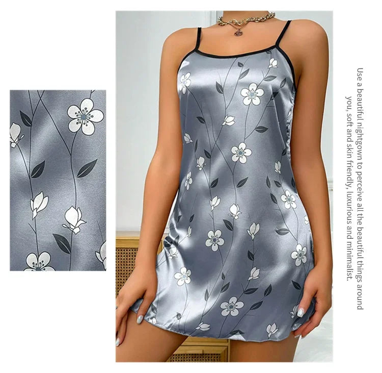 chemise de nuit courte femme
