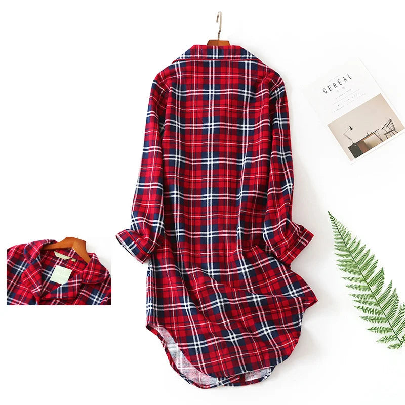 chemise de nuit liquette femme coton