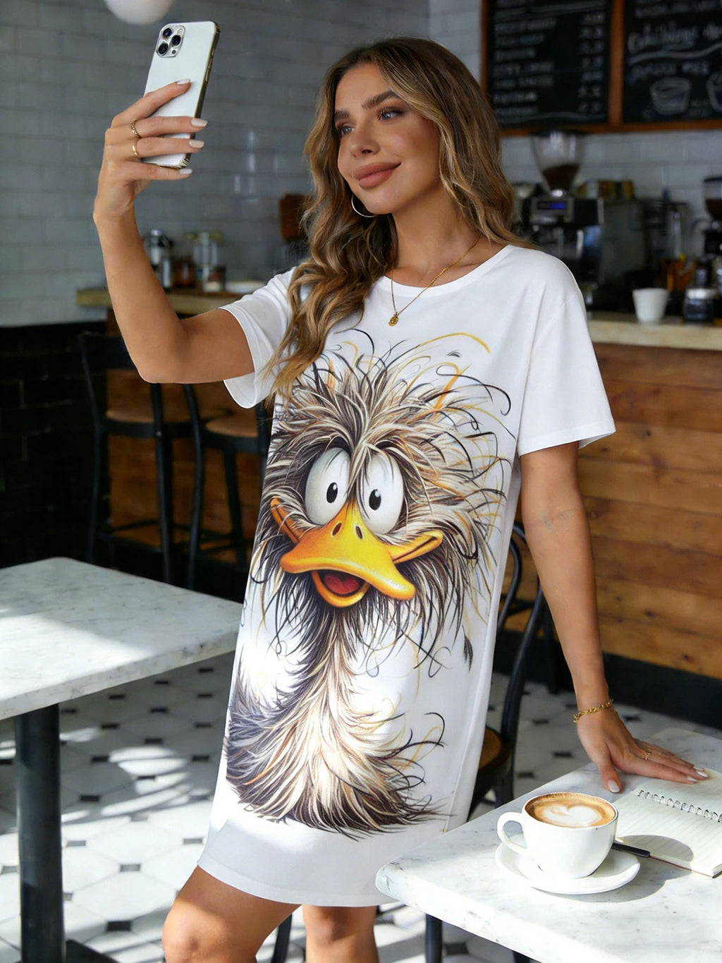 chemise de nuit humour femme