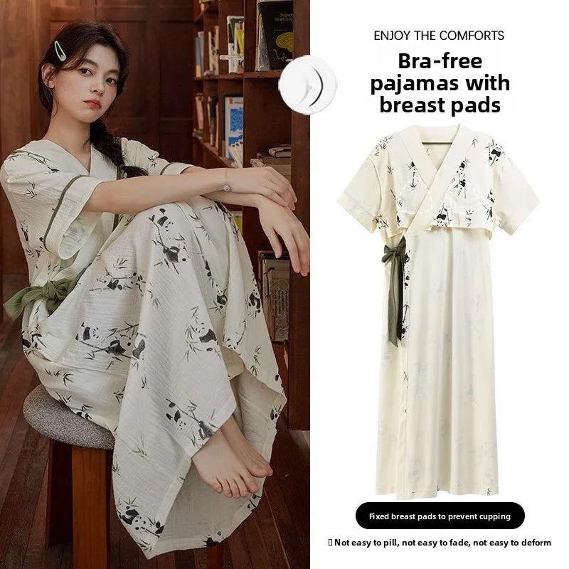 robe chemise de nuit femme