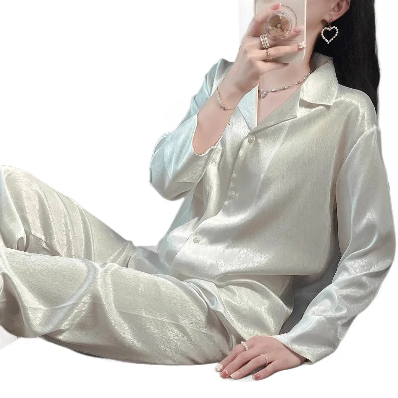 chemise de nuit longue soie femme
