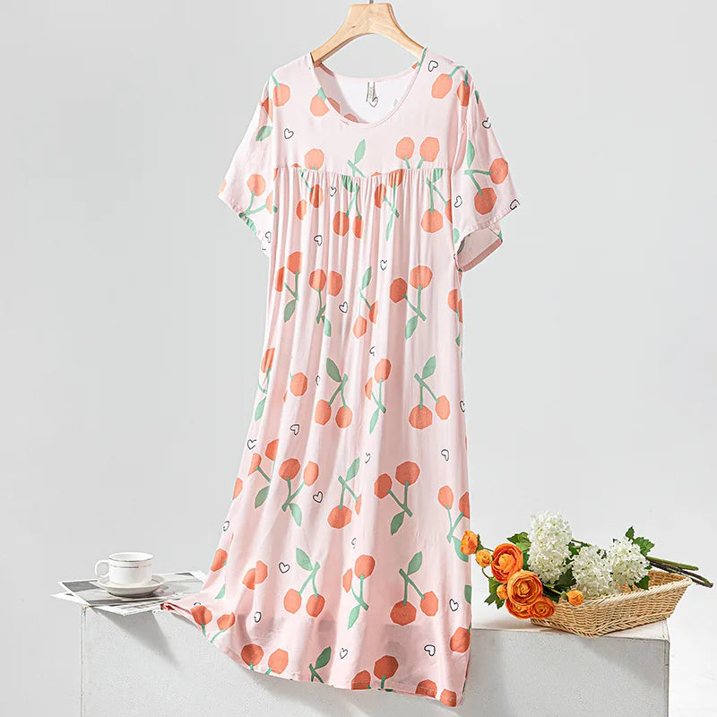 chemise de nuit ample femme