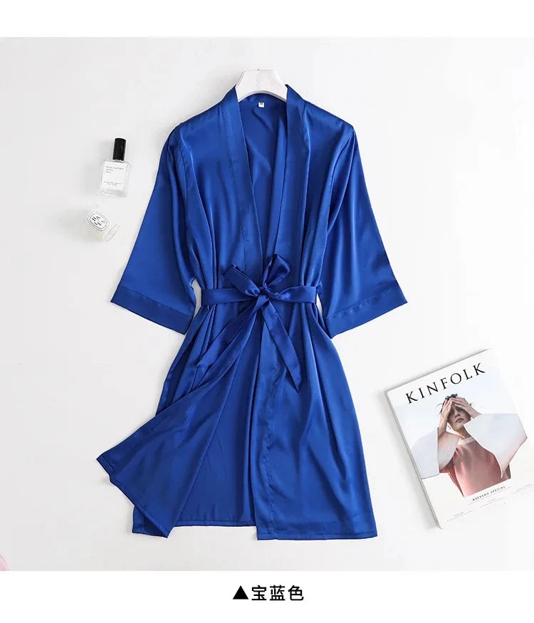 chemise de nuit courte manches longues femme