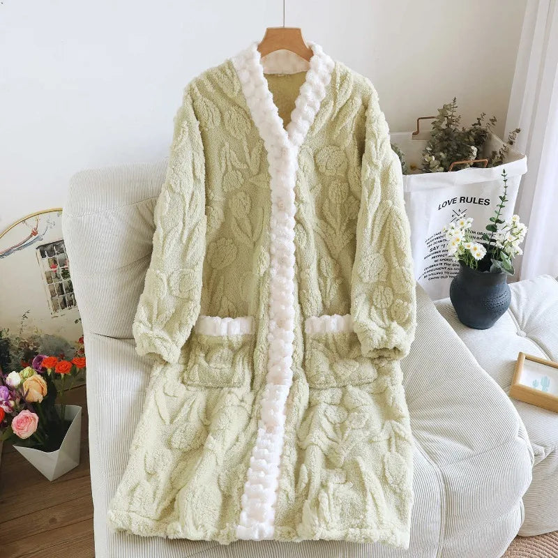 chemise de nuit femme molleton