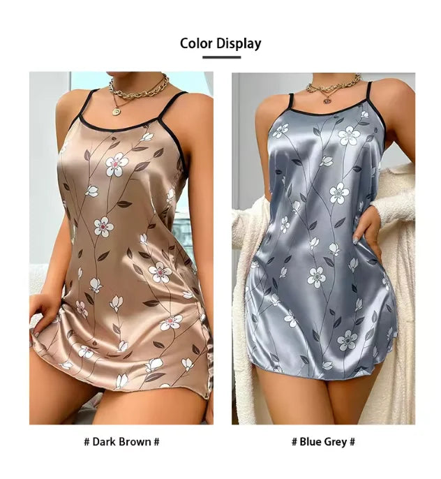 chemise de nuit courte femme