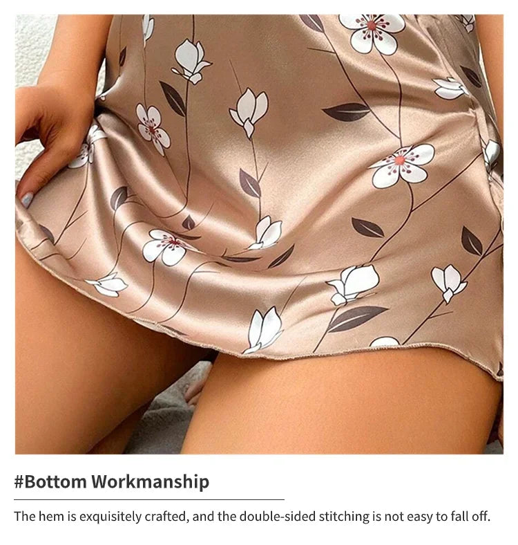 chemise de nuit courte femme