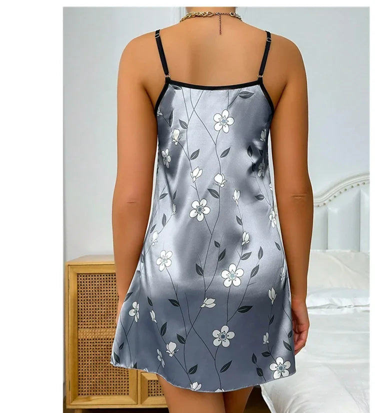 chemise de nuit courte femme