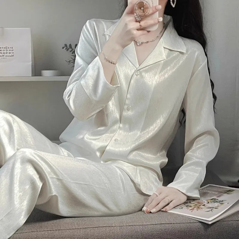 chemise de nuit longue soie femme